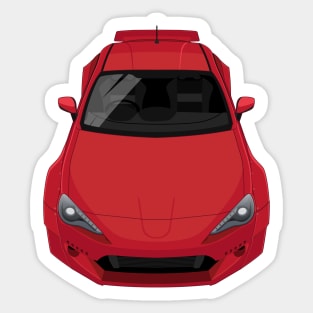 GT86 Body Kit - Red Sticker